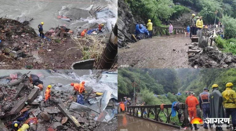 उत्तर प्रदेश में भूस्खलन, कई क्षेत्रों में नुकसान